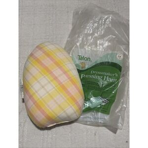 Vintage Talon Dressmakers Ham Tailors Sewing Pressing Ironing Curved Seam Edges